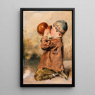William Henry Hunt - A Boy Drinking.webp