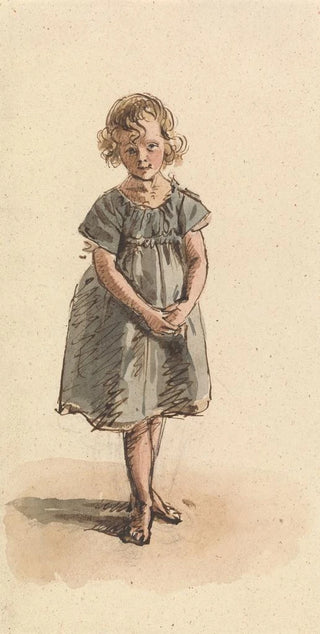 William Henry Hunt - Young Girl Standing Barefoot.webp