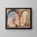 Saint-Marc à Venise depuis la colonnade du palais des Doges - William Henry Lake Price — framed artwork on a wall