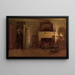 L'emboscada del amor - William Henry Lippincott — cuadro enmarcado en la pared