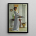 Lavanda fresca - William Henry Margetson — cuadro enmarcado en la pared