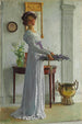 Lavanda fresca - William Henry Margetson — vista de la obra