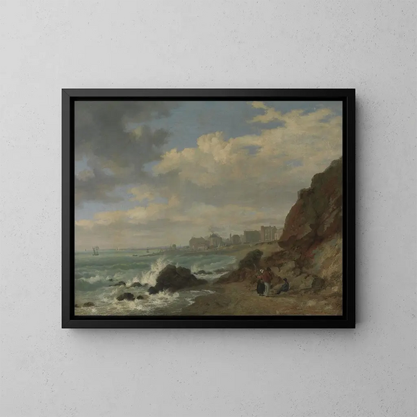 Brighton - William Henry Stothard Scott — framed artwork on a wall