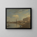 The Thames and the Adelphi - William Hodges — framed artwork on a wall