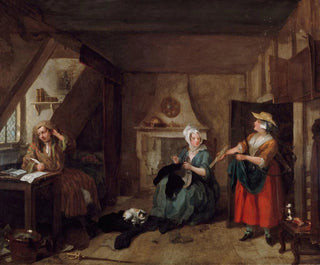 William Hogarth - The Distressed Poet.webp