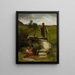 Wildflower Picking - William Holyoake — framed artwork on a wall