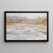 Rapid Whitewater Painting - William J. Forsyth — framed artwork on a wall