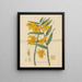 Dendrobium frangé - William Jackson Hooker — cuadro enmarcado en la pared