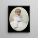 Elisabeth Kendall painting - William Jacob Baer — framed artwork on a wall