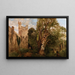 Castillo de Naworth, Cumbria - William James Blacklock — cuadro enmarcado en la pared