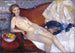 Nude Painting with Apple - William James Glackens — artwork view