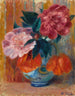Tulips and Peonies in a Pitcher - William James Glackens — artwork view