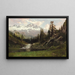 Conflans - William Keith — cuadro enmarcado en la pared