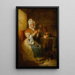 Enfilant l'aiguille - William Kidd — framed artwork on a wall