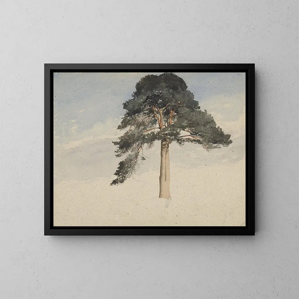 Pin escocés - William Leighton Leitch — cuadro enmarcado en la pared