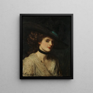 William Loudan - Portrait of a lady.webp