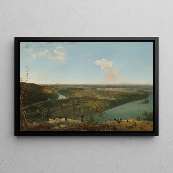 Maryland Heights, sede de Harpers Ferry - William Macleod — cuadro enmarcado en la pared