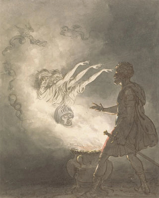 William Marshall Craig - Macbeth and the Apparition of the Armed Head.webp