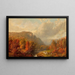 October in the Blue Mountains - William Mason Brown — framed artwork on a wall