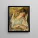 Nochalance - William McGregor Paxton — cuadro enmarcado en la pared