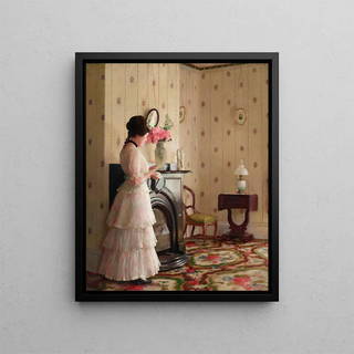 William McGregor Paxton - The Front Parlor.webp