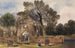 Ruinas de la iglesia en Hampton Va - William McIlvaine — vista de la obra