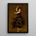 Carmencita - William Merritt Chase — cuadro enmarcado en la pared