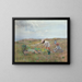 Rassemblement de fleurs, Shinnecock, Long Island - William Merritt Chase — cuadro enmarcado en la pared