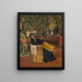 En el estudio - William Merritt Chase — cuadro enmarcado en la pared