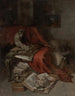 Singes con la literatura - William Merritt Chase — vista de la obra