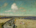 Mañana en el rompeolas de Shinnecock - William Merritt Chase — vista de la obra