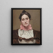 Mme William Merritt Chase - William Merritt Chase — cuadro enmarcado en la pared