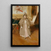 Mi pequeña hija Dorothy - William Merritt Chase — cuadro enmarcado en la pared