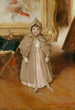 Mi pequeña hija Dorothy - William Merritt Chase — vista de la obra