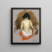 Nu - William Merritt Chase — cuadro enmarcado en la pared