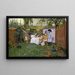 Desayuno al aire libre - William Merritt Chase — cuadro enmarcado en la pared