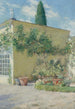Orangerie de la villa Chase en Florencia - William Merritt Chase — vista de la obra