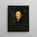 Pablo de Sarasate Retrato de un violinista - William Merritt Chase — cuadro enmarcado en la pared