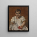 Roland - William Merritt Chase — framed artwork on a wall