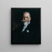 Autorretrato - William Merritt Chase — cuadro enmarcado en la pared