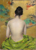 Estudio de color de piel y oro - William Merritt Chase — vista de la obra