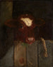 La cabeza de ternero de la vaca familiar - William Merritt Chase — vista de la obra