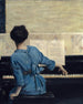 El discurso de apertura - William Merritt Chase — vista de la obra