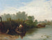 de niños pescando - William Mulready — vista de la obra