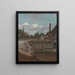 Lock Gate - William Mulready — framed artwork on a wall