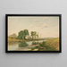An interval - William Newton Bartholomew — framed artwork on a wall