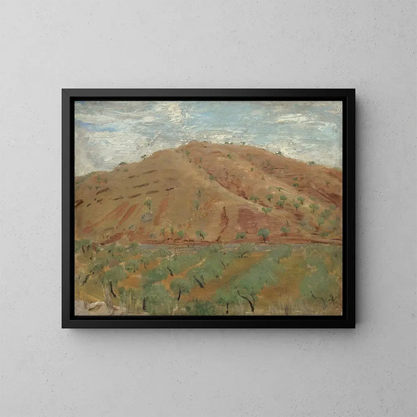 El Cerro San Antón - William Nicholson — cuadro enmarcado en la pared