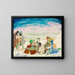 The Death in the Snow - William Orpen — framed artwork on a wall