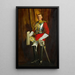 Retrato de Avenal St George - William Orpen — cuadro enmarcado en la pared