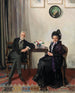 Retrato de los padres de los artistas - William Orpen — vista de la obra